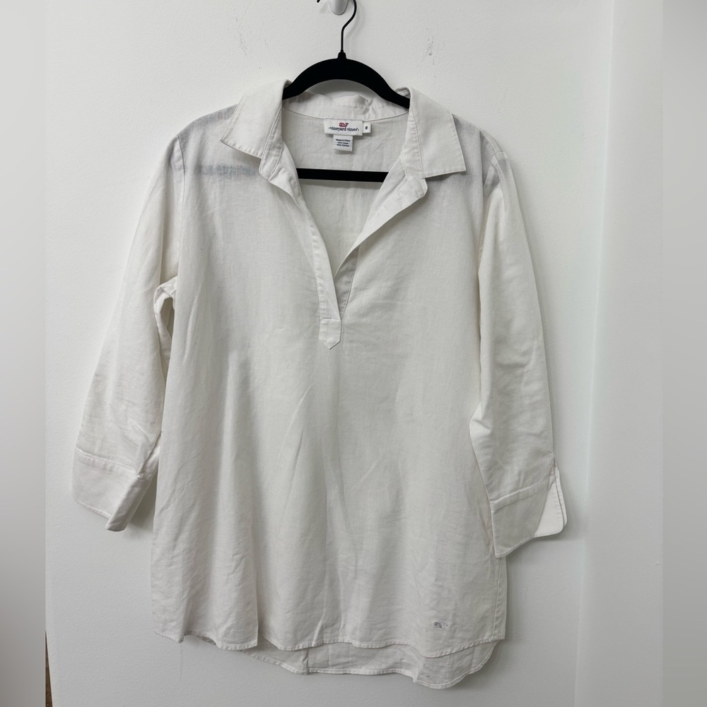 Vineyard Vines Linen-Cotton Shirt